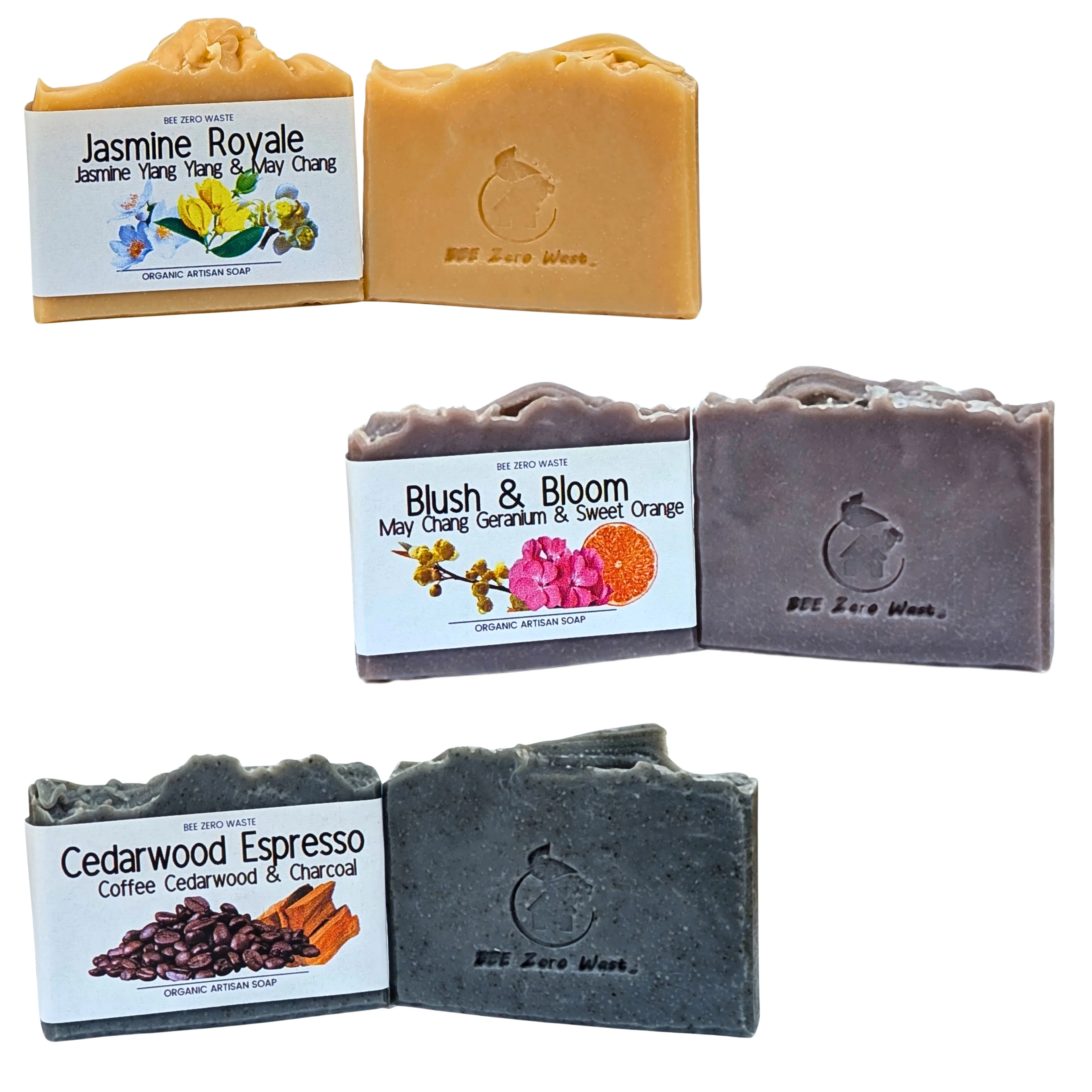 All Natural Vegan Soap Bars - Pack of 3 - Image 7