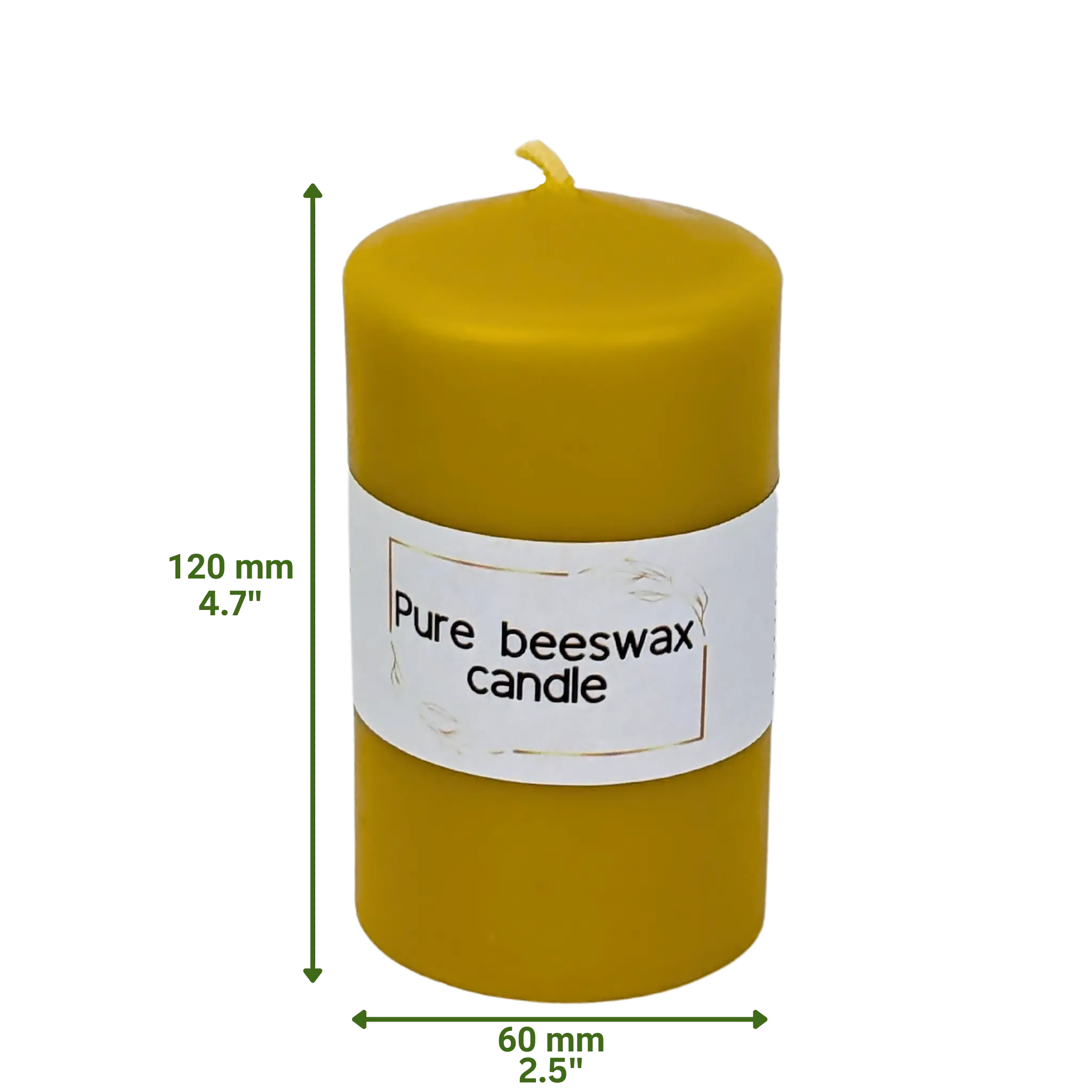 Pure Beeswax Church Pillar - Image 4