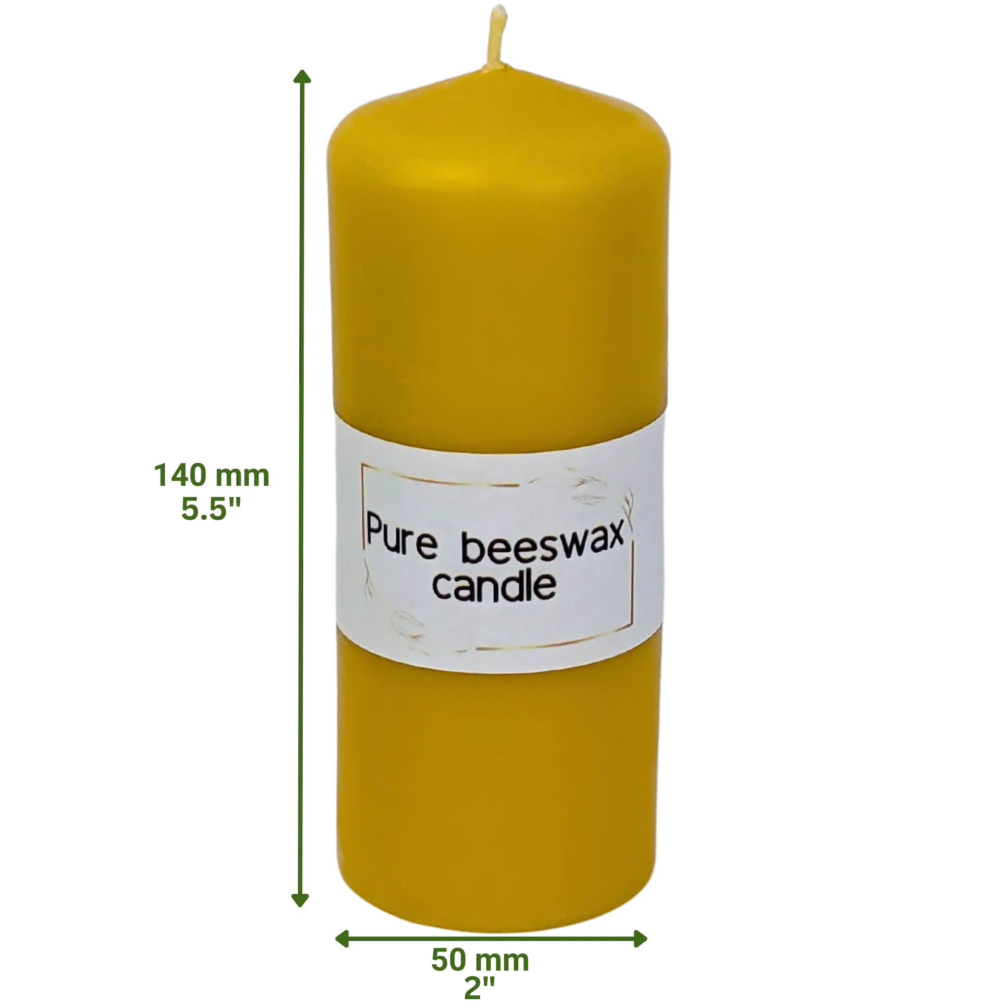 Pure Beeswax Church Pillar - Image 5