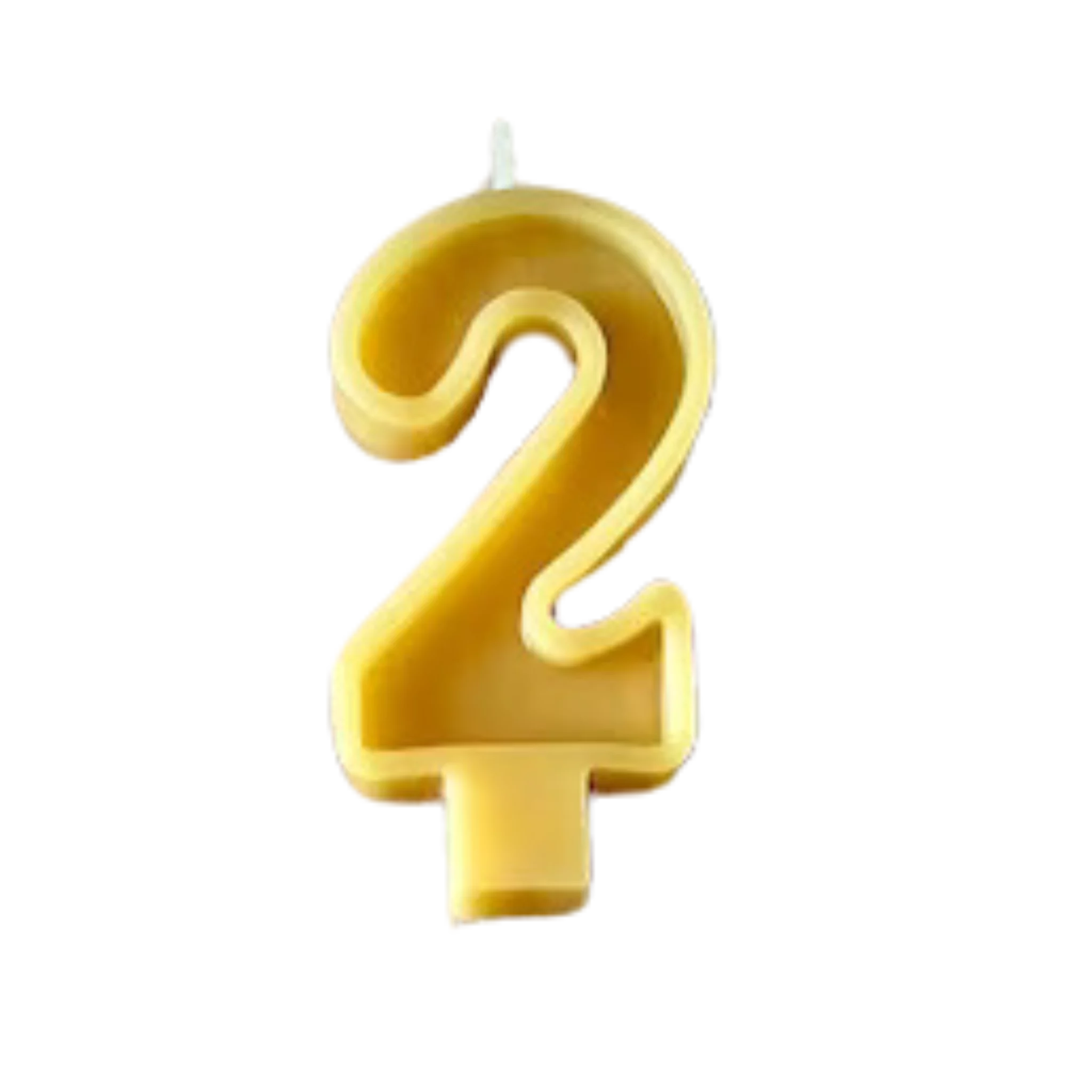 Beeswax Number Candles - Image 5