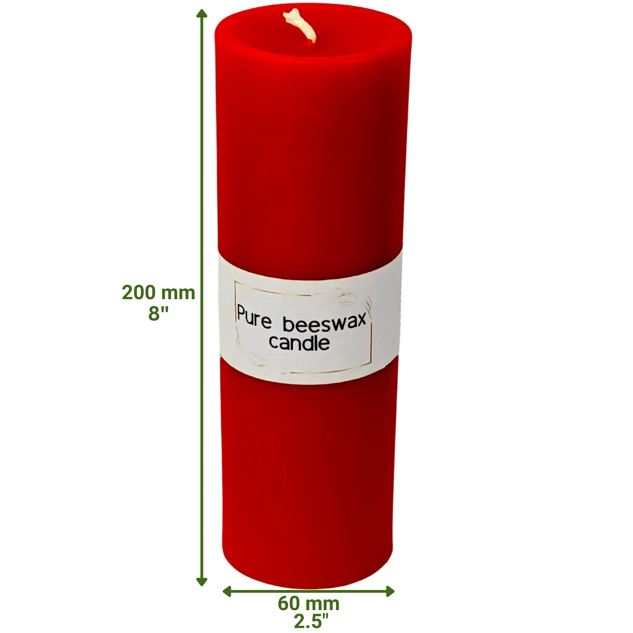 Pure Beeswax Pillar Candles - Image 11