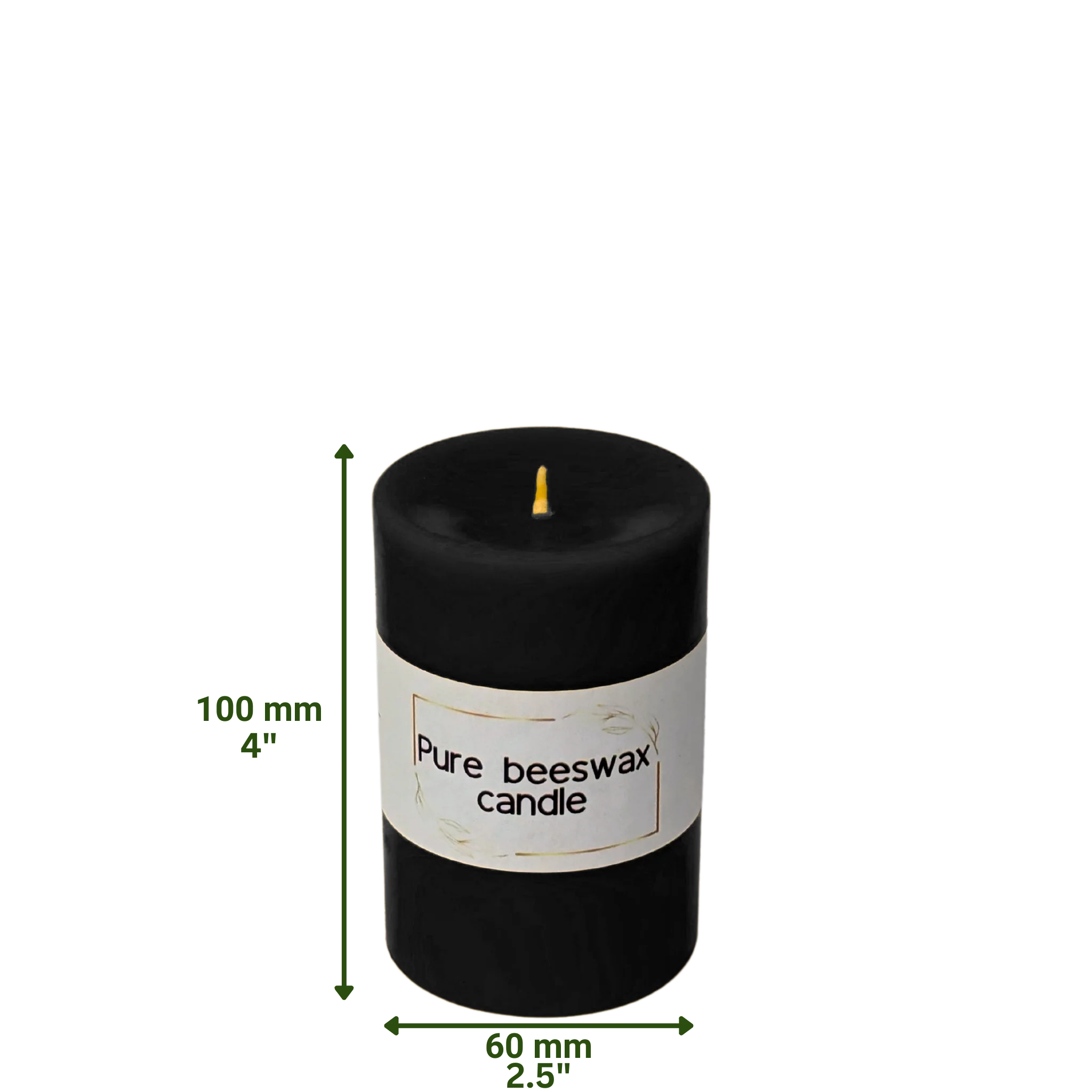 Pure Beeswax Pillar Candles - Image 6