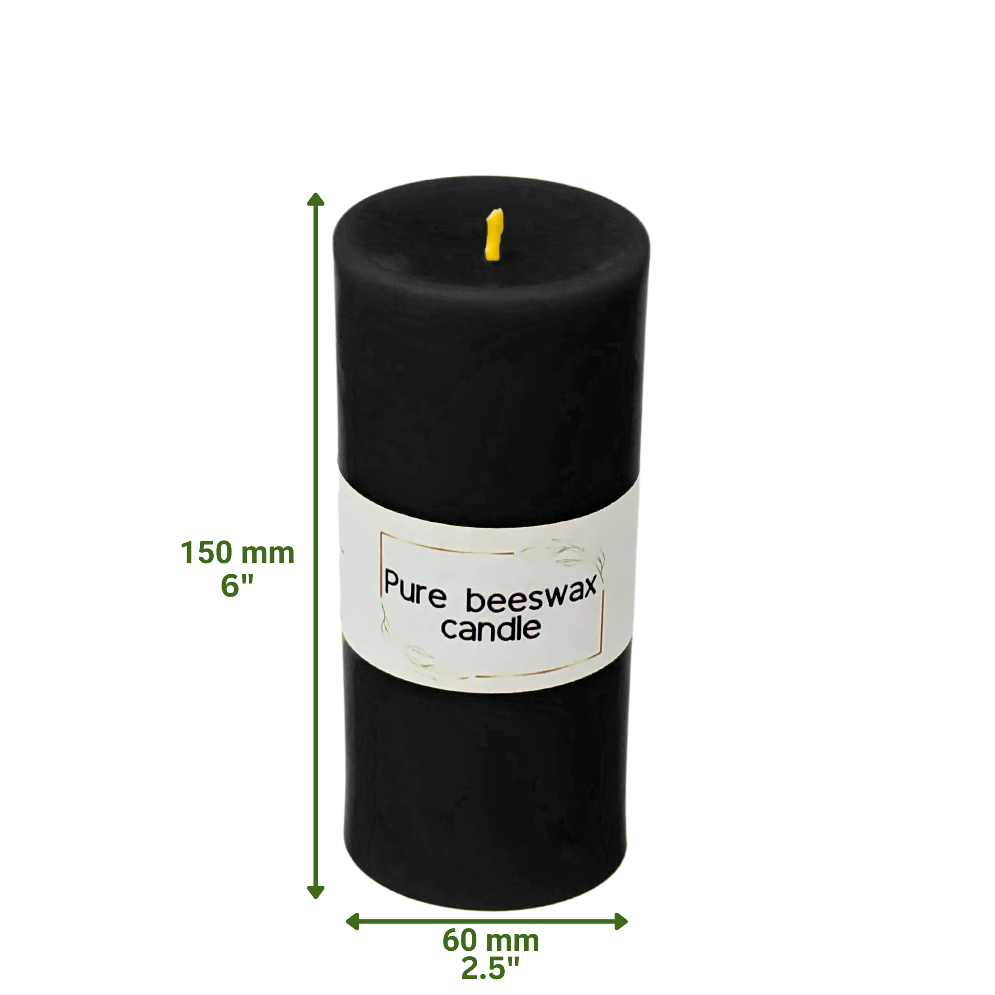 Pure Beeswax Pillar Candles - Image 7