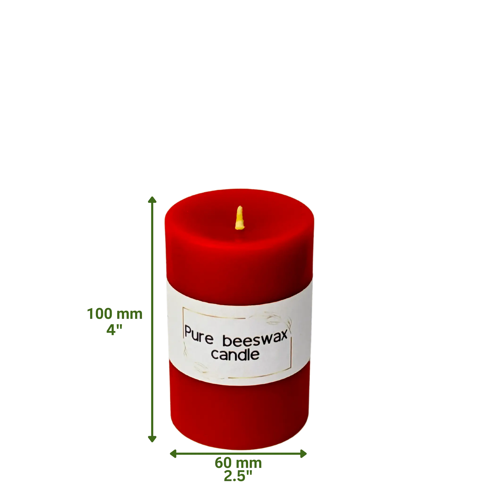 Pure Beeswax Pillar Candles - Image 9