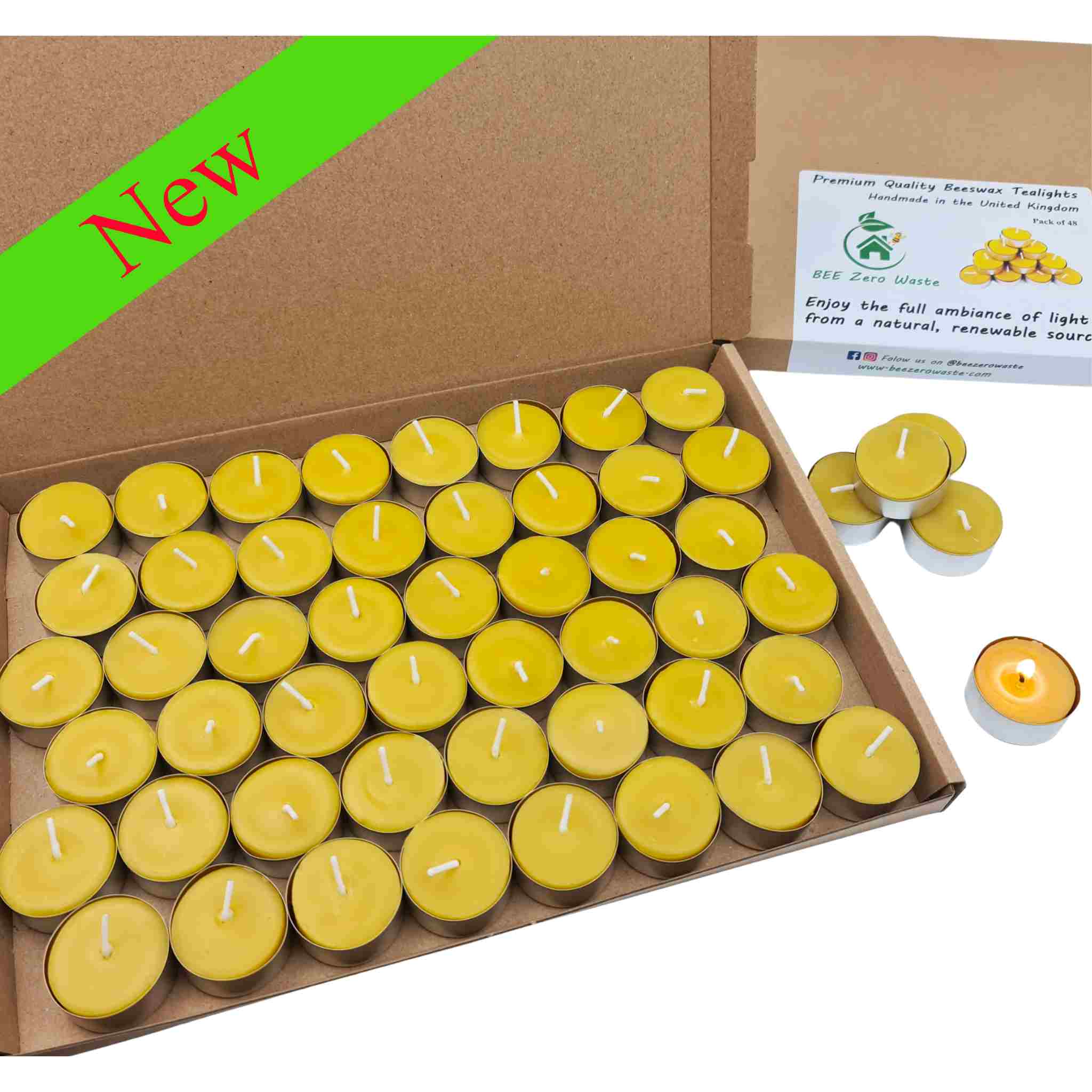 Beeswax tealights - Image 4