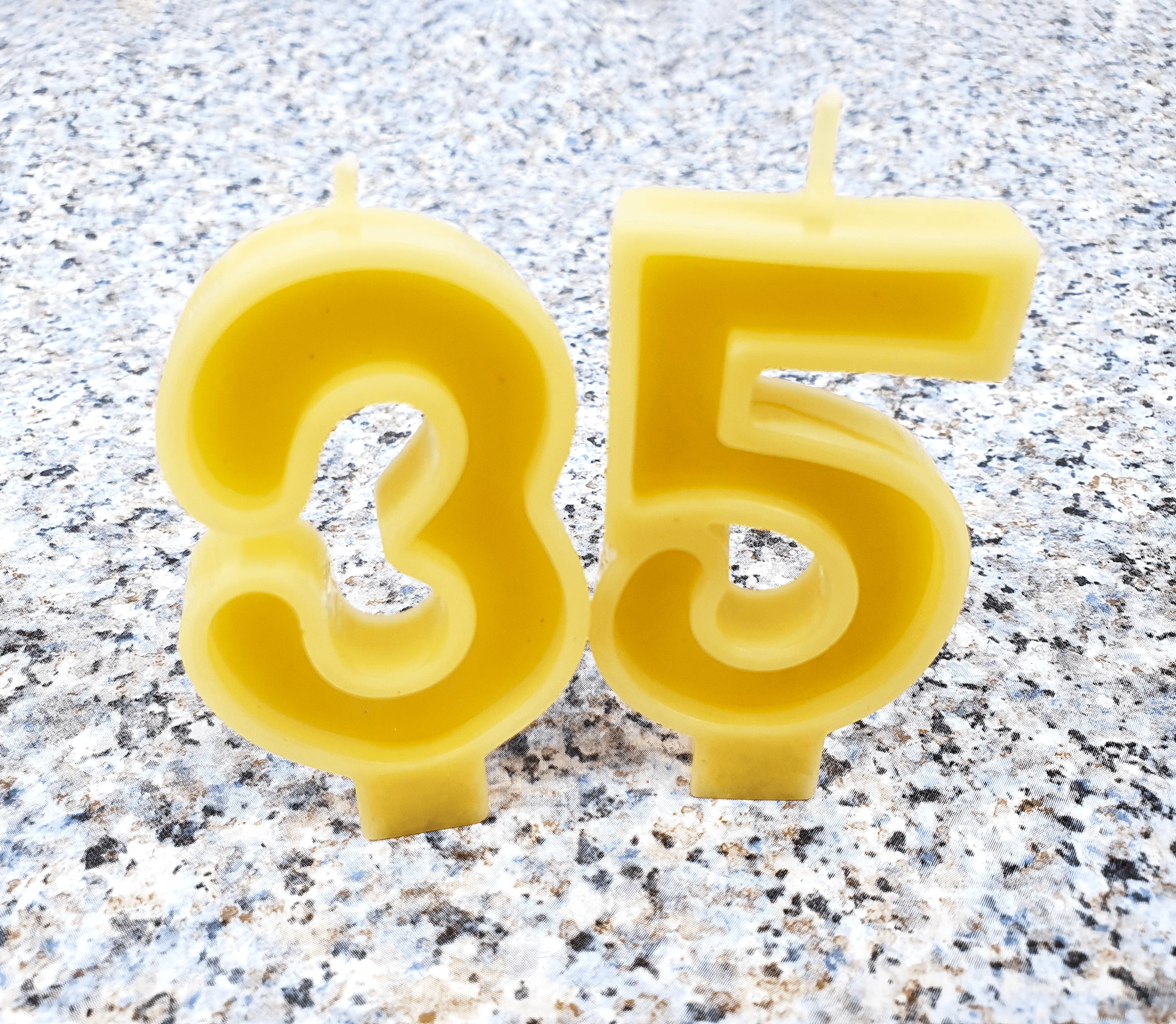 Wholesale Beeswax number candles 0 to 9, bees wax birthday candle,  cake candles, numbers candle - Image 11