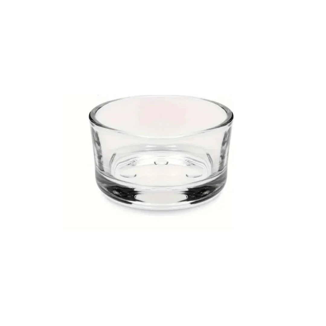 Elegant Clear Glass Tea Light Candle Holder - Image 8