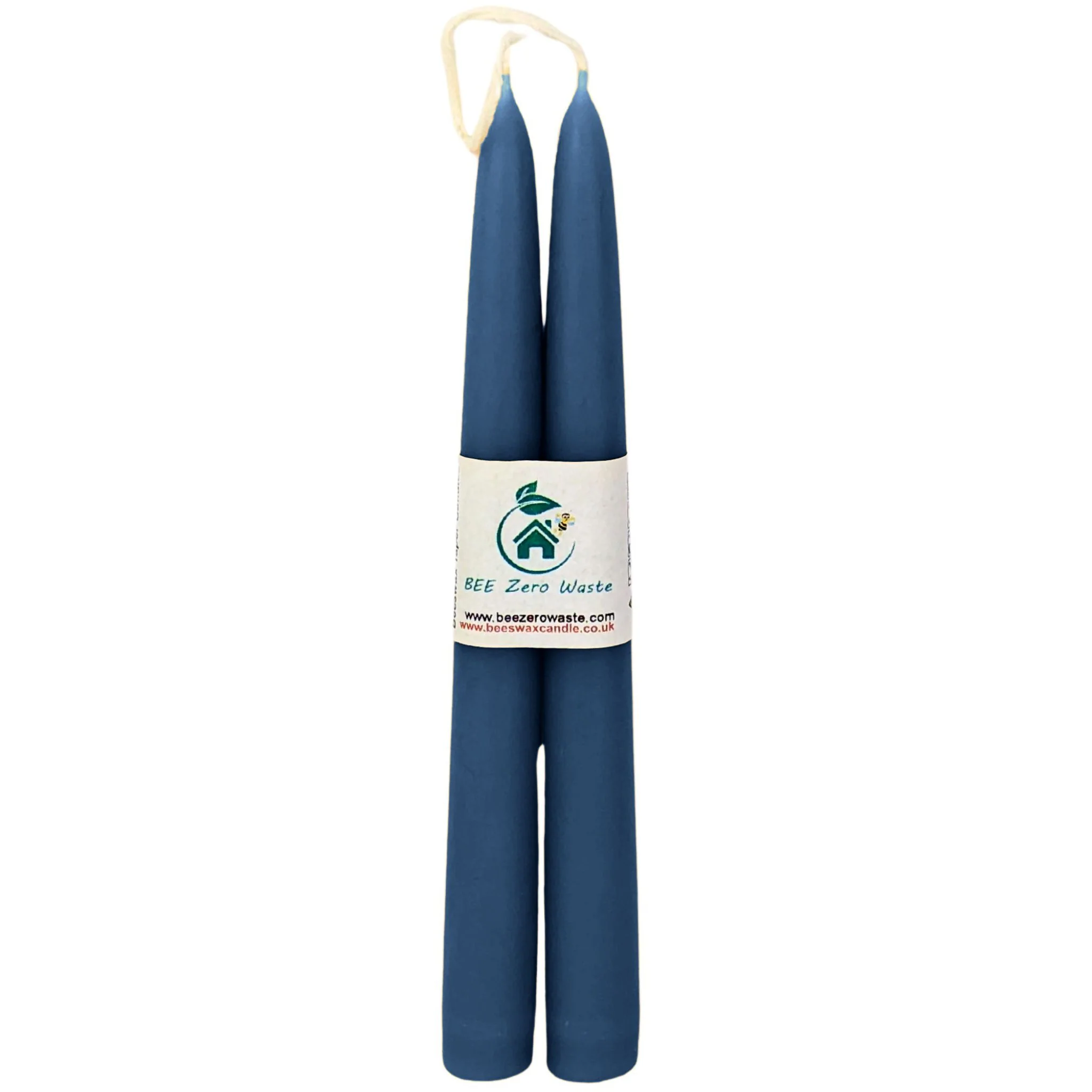 Hand-Dipped Beeswax Taper Candles - Pair (2 Candles) - Image 12
