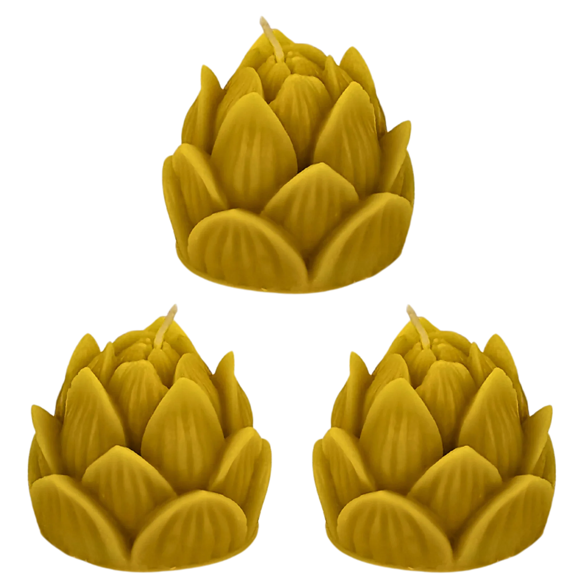 Lotus Flower Candle - Image 3