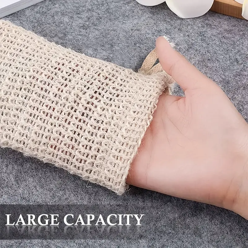 Natural Cotton Soap Saver Bag - Image 3