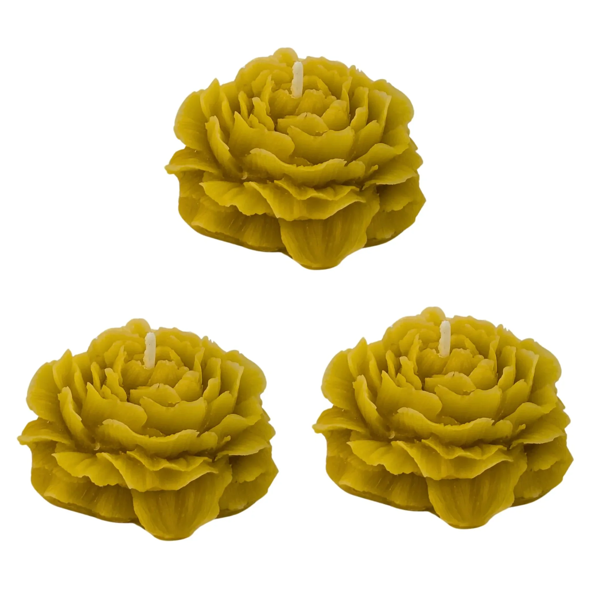 Peony Flower Candle - Image 3