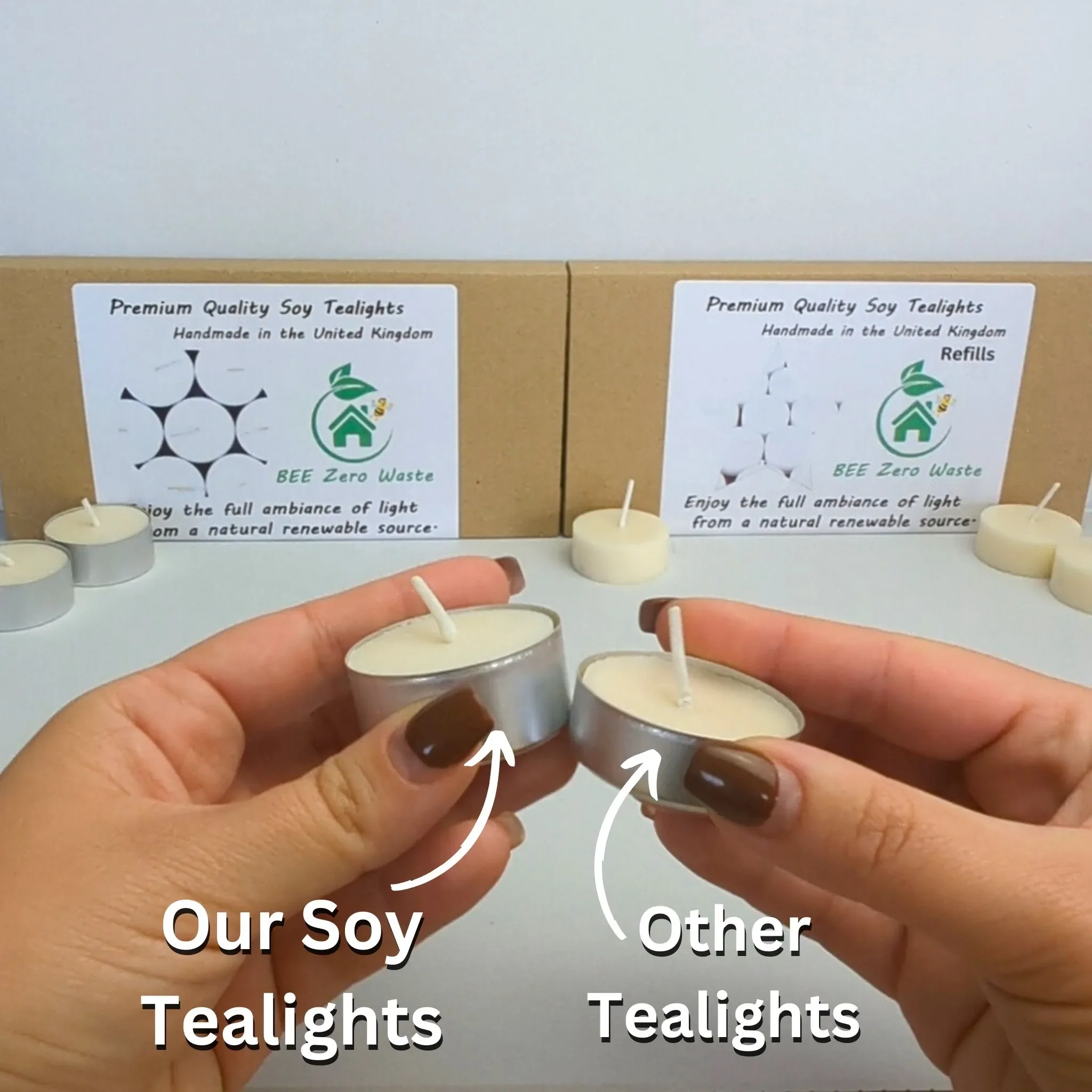 Scented Soy Tealights - Image 4