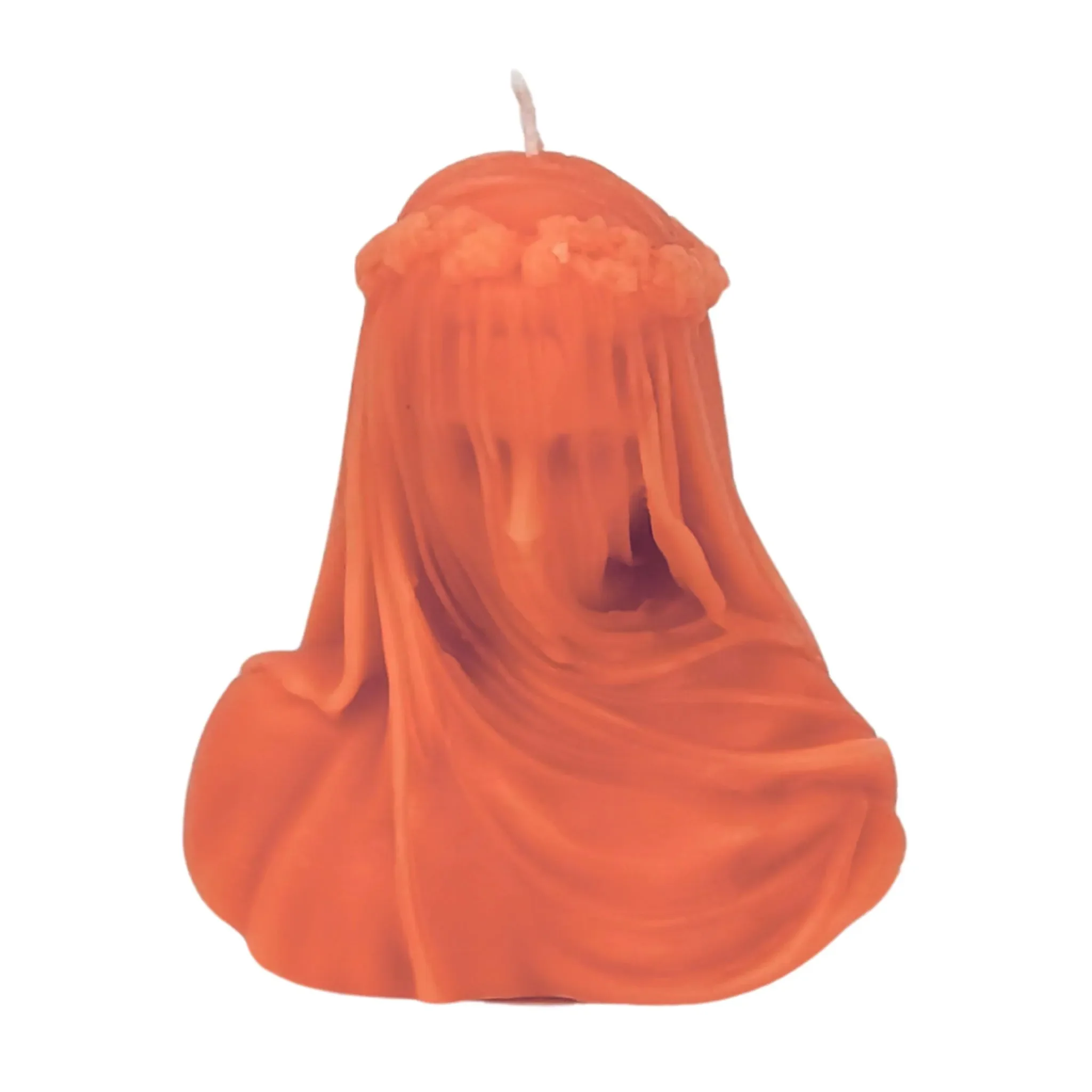 Veiled Lady Beeswax Candle - Image 4