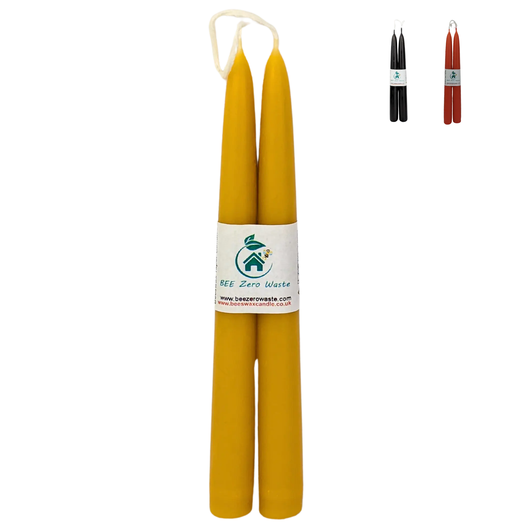 Wholesale Hand-Dipped Beeswax Taper Candles - Pair (2 Candles) - Image 12