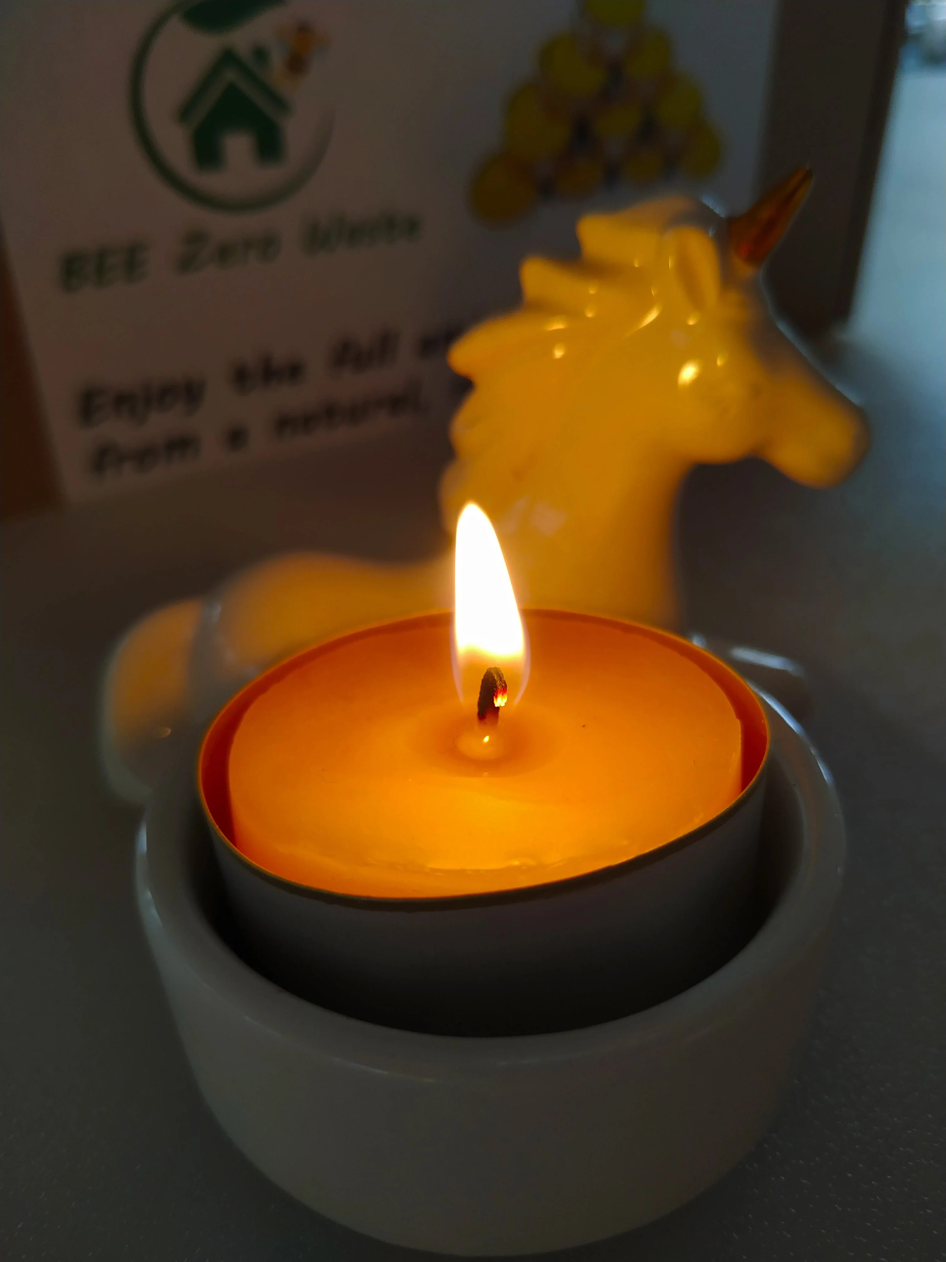 Wholesale PURE Beeswax tealights, Hand poured, natural tea candles - Image 9